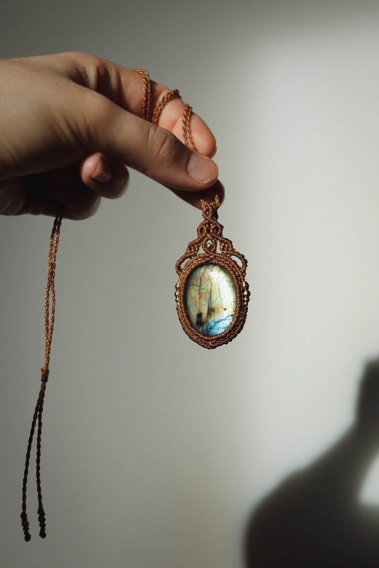 Labradorit Halskette