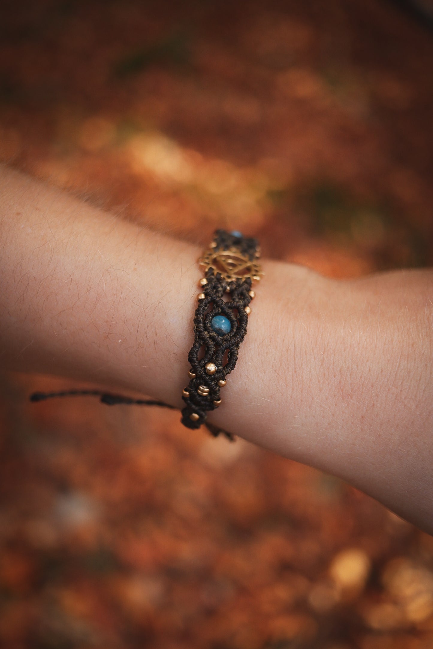 Apatit Halschakra • Armband