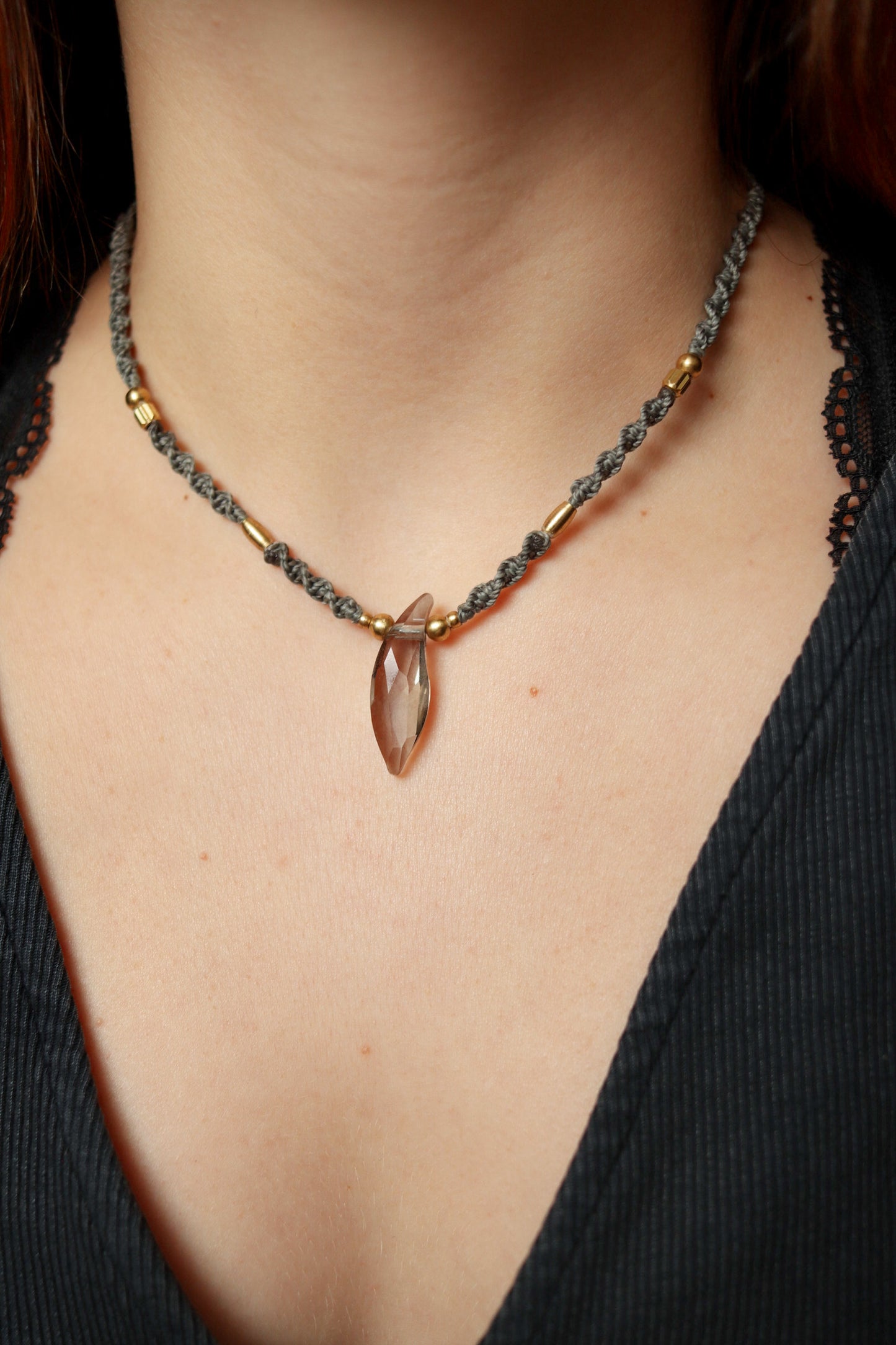 Halskette mit Swarovski Steinchen