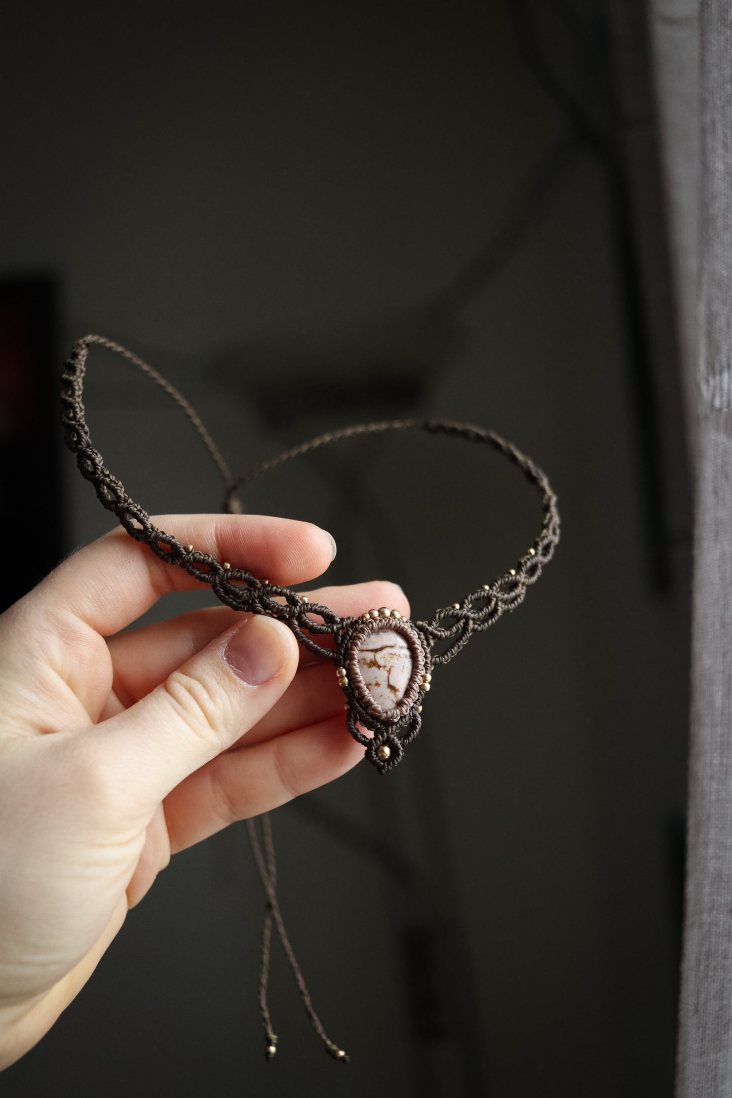 Rhodochrosit Halskette