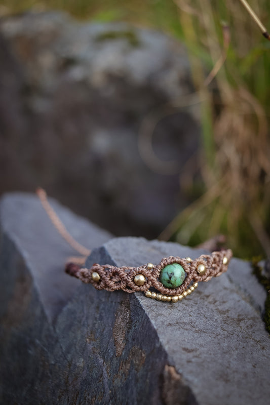 Afrikanischer Türkis Armband