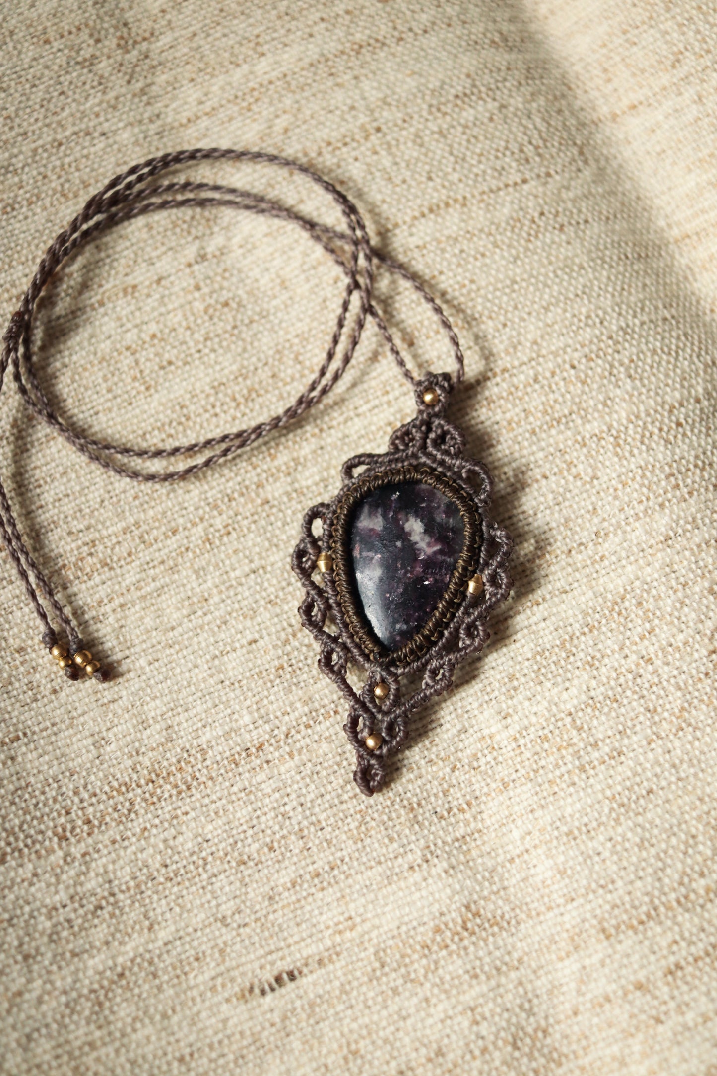 Lepidolith Kette