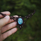 Labradorit Choker Halskette