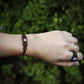 zartes Rosenquarz Boho Armband