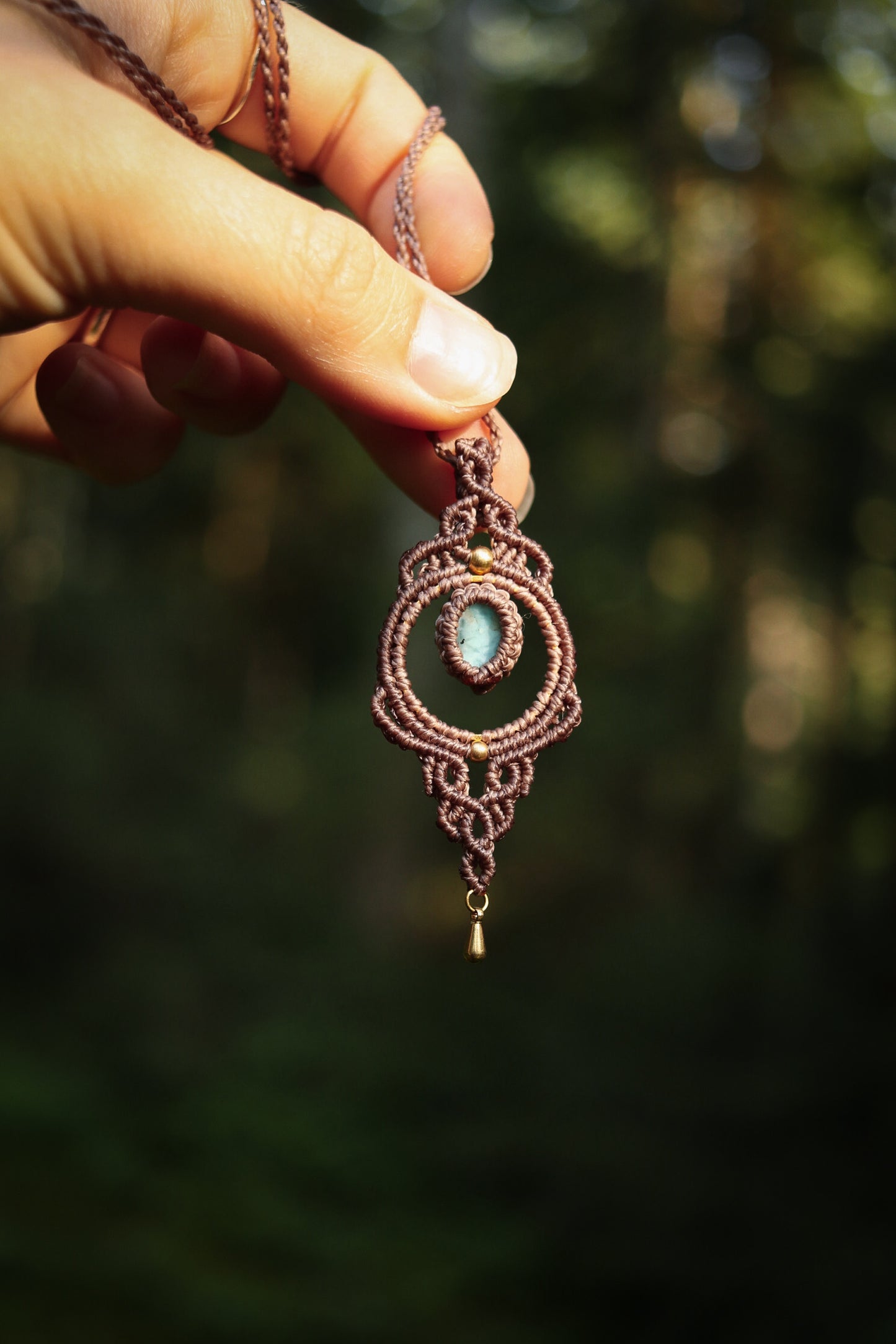 Larimar Halskette