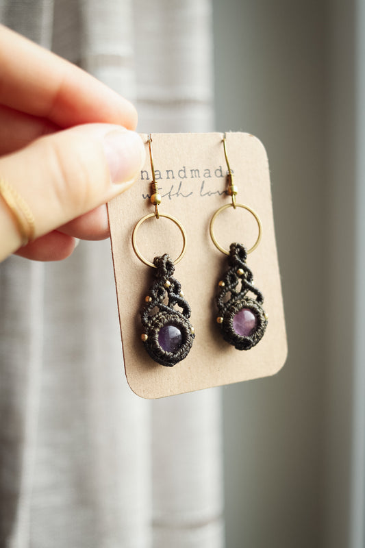 Amethyst Ohrringe