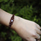 zartes Rosenquarz Boho Armband