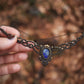 Lapislazuli Choker Halskette