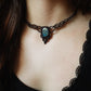 Labradorit Choker Halskette