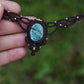 Labradorit Choker Halskette